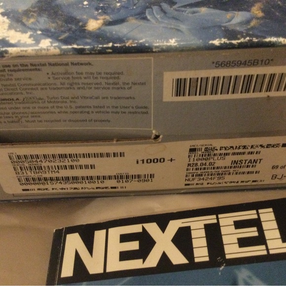 Motorola i1000plus NEXTEL phone In ORIGINAL PACKAGE - Picture 9 of 11